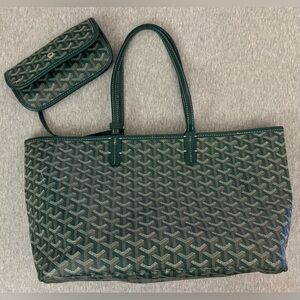 Korea Green Canvas Tote Bag